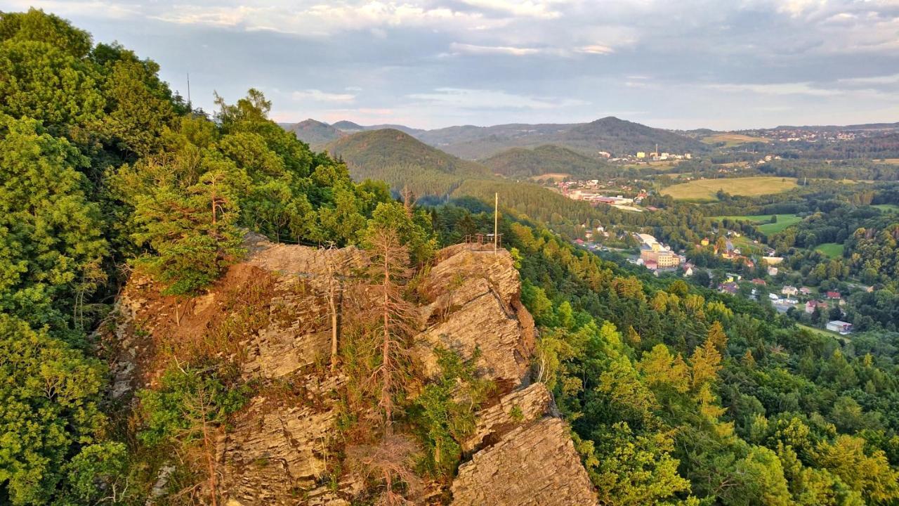 Apartmány Borůvka Česká Kamenice Exterior foto